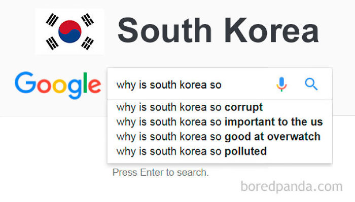 We Typed &#8220;Why Is [Country] So..?&#8221; In Google Search, And This Is How It Autocompleted For Each Country