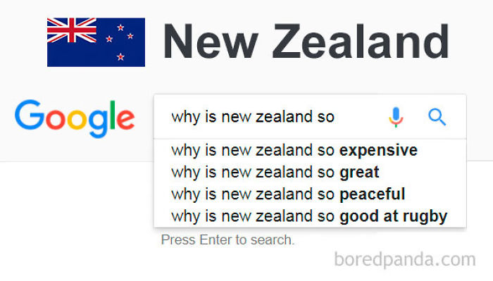 We Typed &#8220;Why Is [Country] So..?&#8221; In Google Search, And This Is How It Autocompleted For Each Country