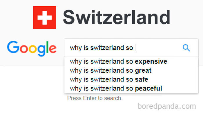 We Typed “Why Is [Country] So..?” In Google Search, And This Is How It Autocompleted For Each Country