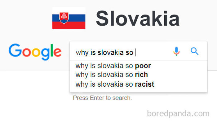 We Typed &#8220;Why Is [Country] So..?&#8221; In Google Search, And This Is How It Autocompleted For Each Country
