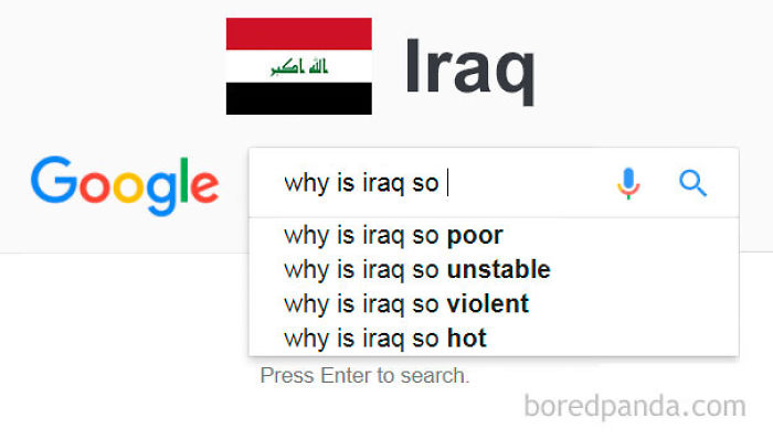 We Typed &#8220;Why Is [Country] So..?&#8221; In Google Search, And This Is How It Autocompleted For Each Country