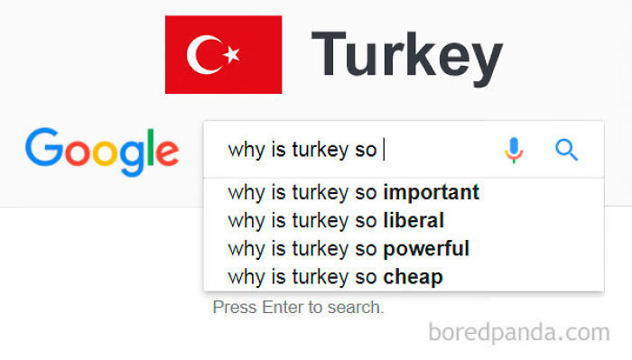We Typed &#8220;Why Is [Country] So..?&#8221; In Google Search, And This Is How It Autocompleted For Each Country