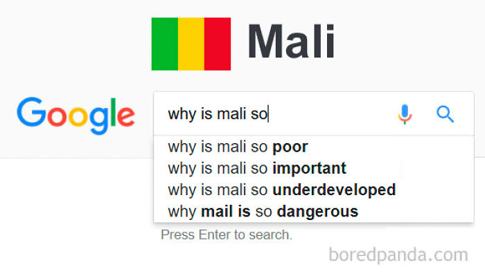 We Typed &#8220;Why Is [Country] So..?&#8221; In Google Search, And This Is How It Autocompleted For Each Country