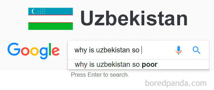 We Typed &#8220;Why Is [Country] So..?&#8221; In Google Search, And This Is How It Autocompleted For Each Country