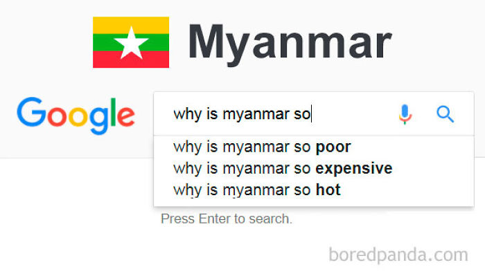 We Typed &#8220;Why Is [Country] So..?&#8221; In Google Search, And This Is How It Autocompleted For Each Country