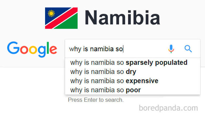 We Typed &#8220;Why Is [Country] So..?&#8221; In Google Search, And This Is How It Autocompleted For Each Country