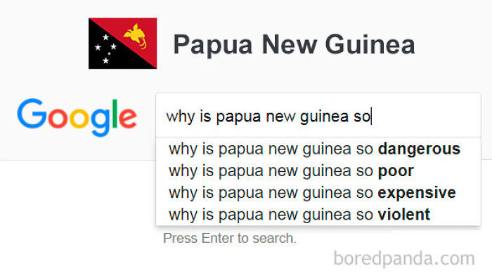 We Typed &#8220;Why Is [Country] So..?&#8221; In Google Search, And This Is How It Autocompleted For Each Country