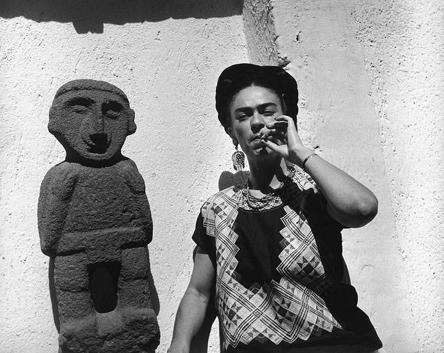 16 Rare Photos Of Frida Kahlo During The Last Years Of Her Life To Celebrate Her 110th Birthday