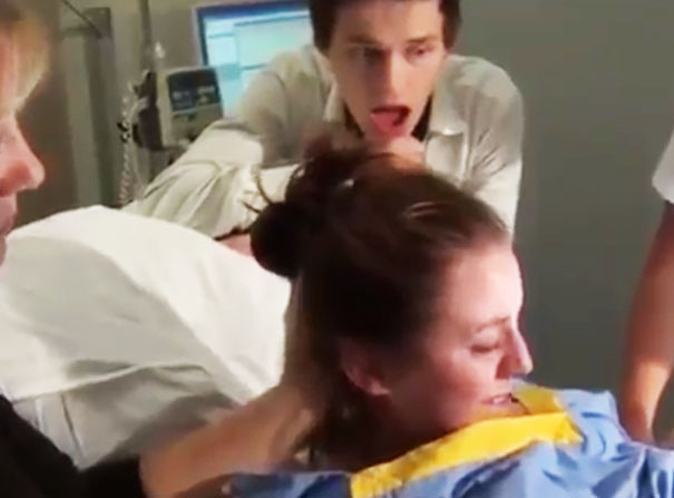 This Guy’s Reaction To Childbirth Will Make You Laugh Out Loud This Guy’s Reaction To Childbirth Will Make You Laugh Out Loud