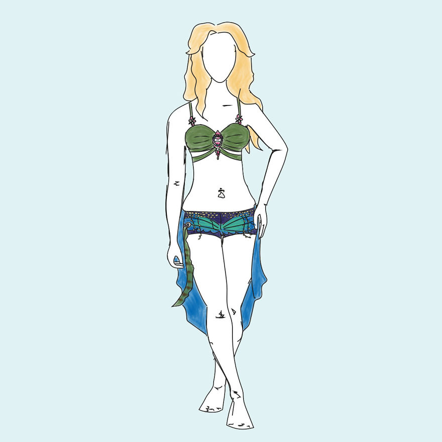 An Illustrated History Of The Worlds Most Iconic Swimsuits