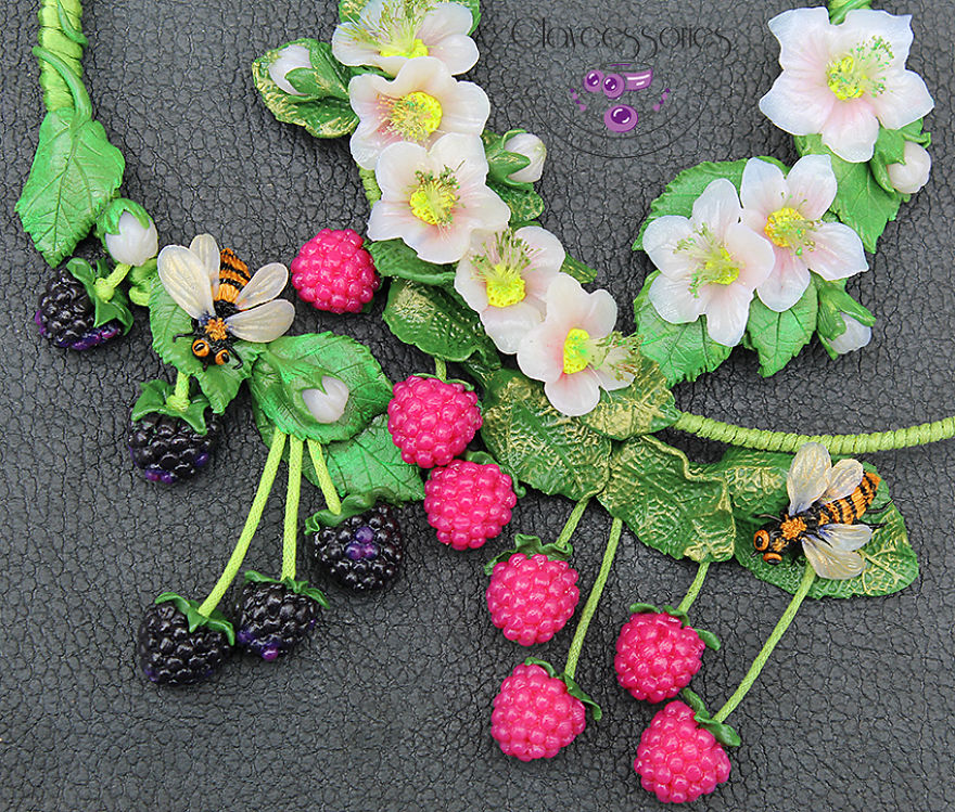 I Create Mesmerizing Insect Jewelry From Polymer Clay