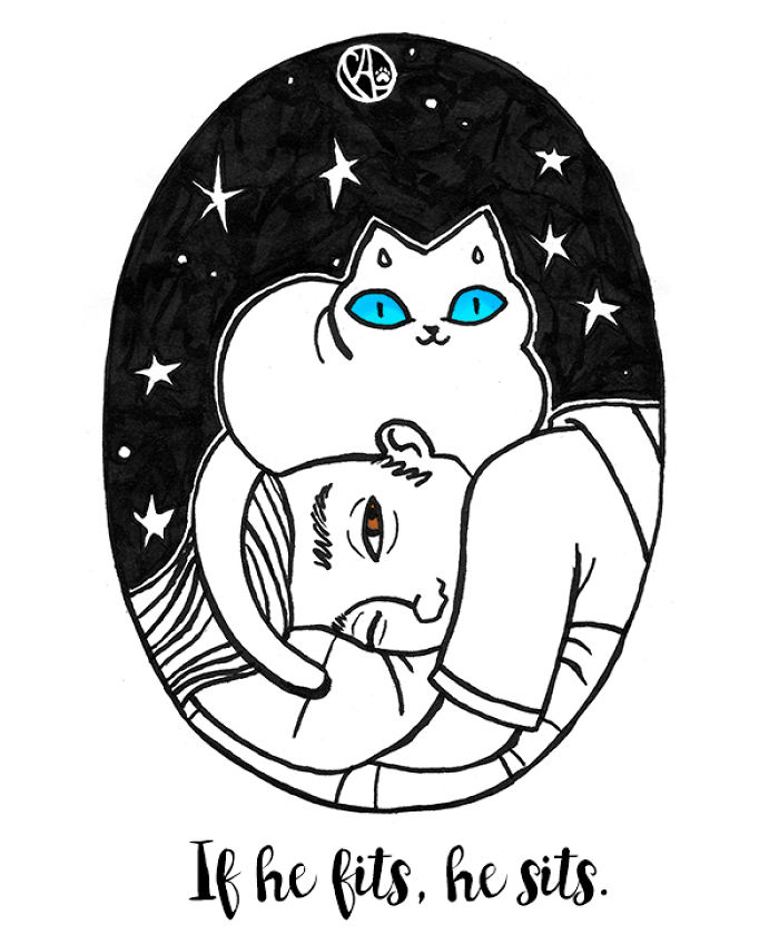 My Girlfriend Illustrates Our Life With 3 Cats And A Dog My Girlfriend Illustrates Our Life With 3 Cats And A Dog