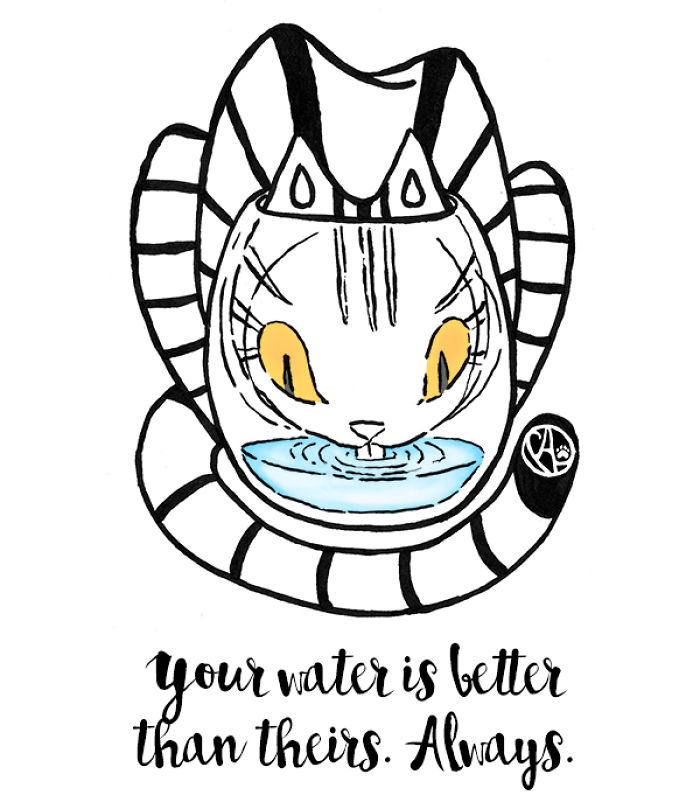 My Girlfriend Illustrates Our Life With 3 Cats And A Dog My Girlfriend Illustrates Our Life With 3 Cats And A Dog