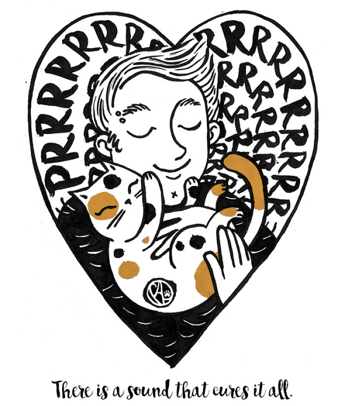 My Girlfriend Illustrates Our Life With 3 Cats And A Dog My Girlfriend Illustrates Our Life With 3 Cats And A Dog