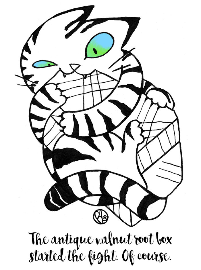 My Girlfriend Illustrates Our Life With 3 Cats And A Dog My Girlfriend Illustrates Our Life With 3 Cats And A Dog