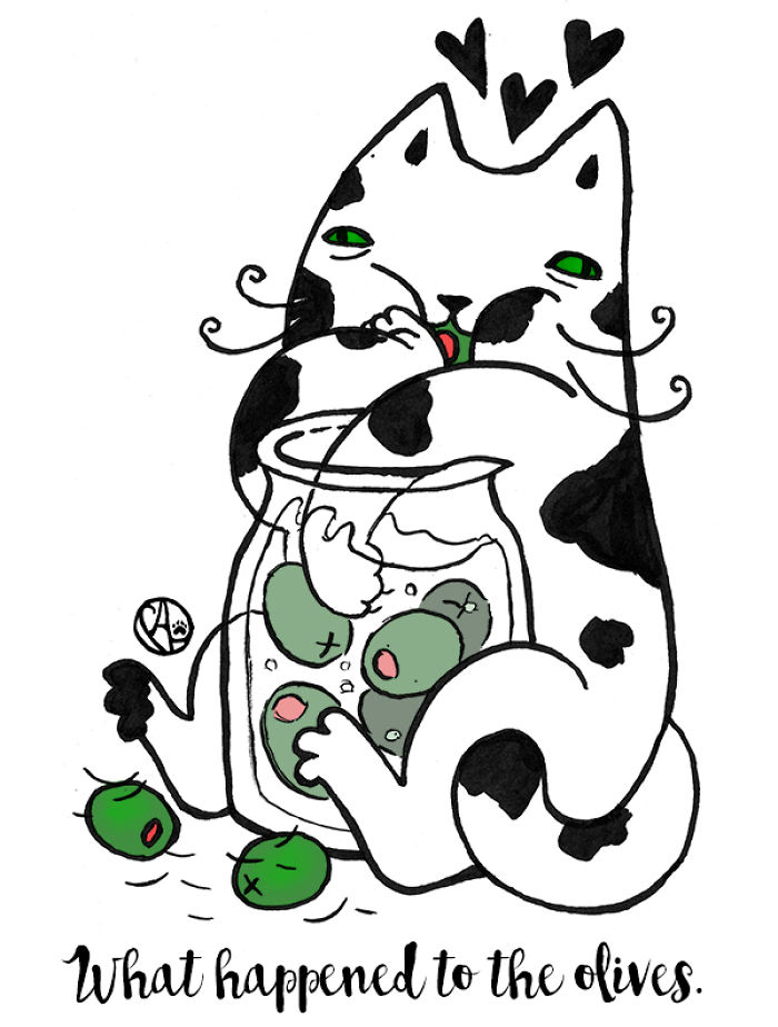 My Girlfriend Illustrates Our Life With 3 Cats And A Dog My Girlfriend Illustrates Our Life With 3 Cats And A Dog