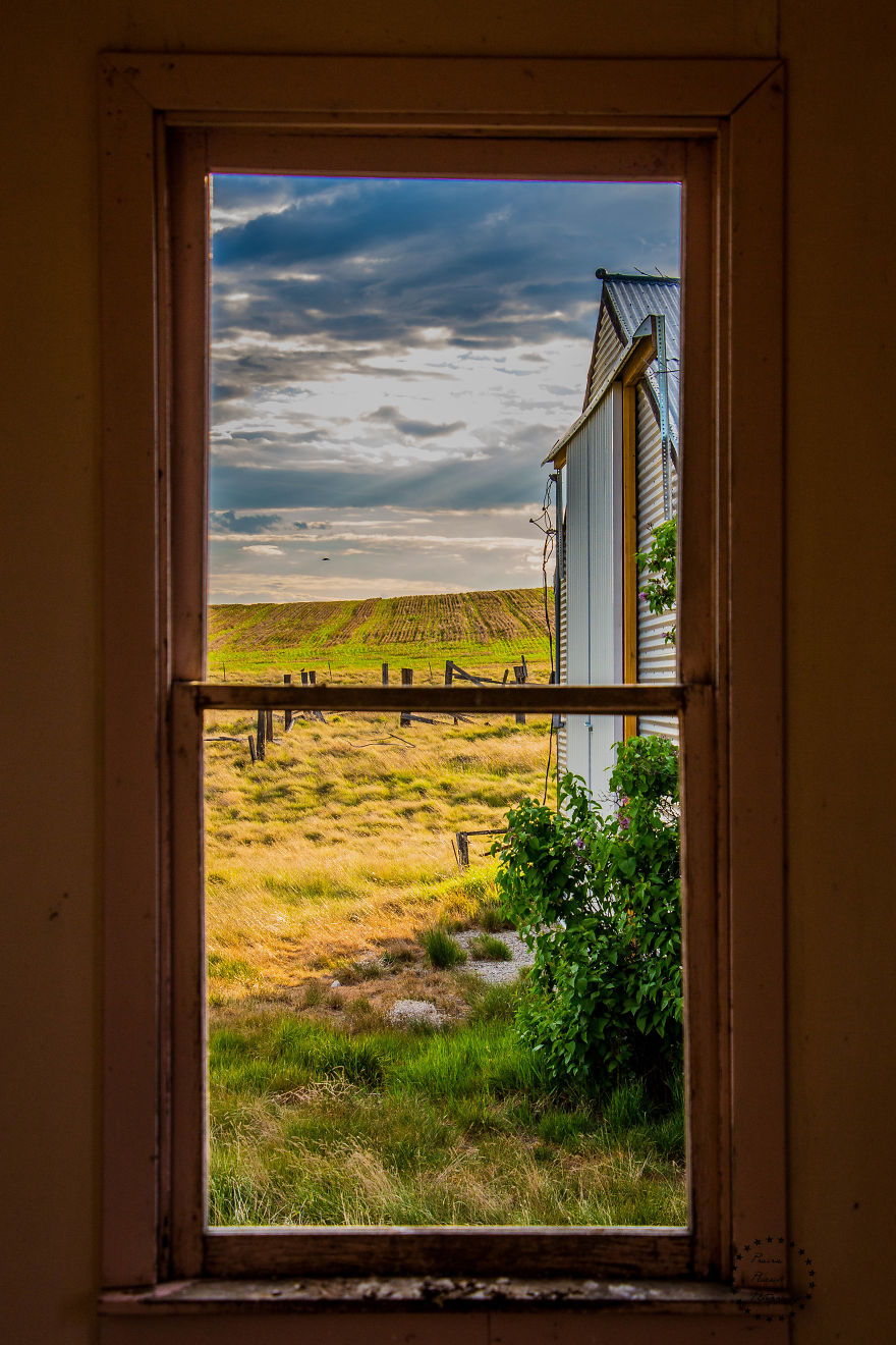 I Photograph The Views From Abandoned Prairie Place’s Doors And Windows I Photograph The Views From Abandoned Prairie Place’s Doors And Windows