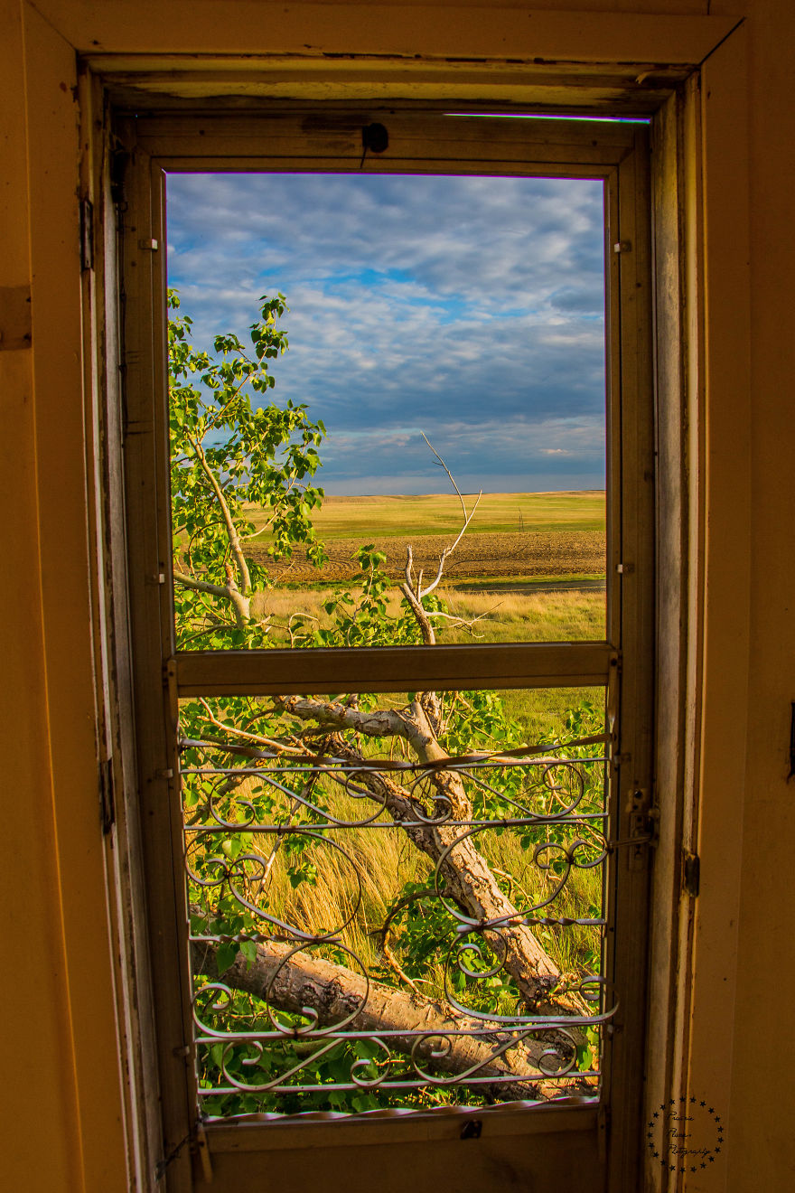 I Photograph The Views From Abandoned Prairie Place’s Doors And Windows I Photograph The Views From Abandoned Prairie Place’s Doors And Windows