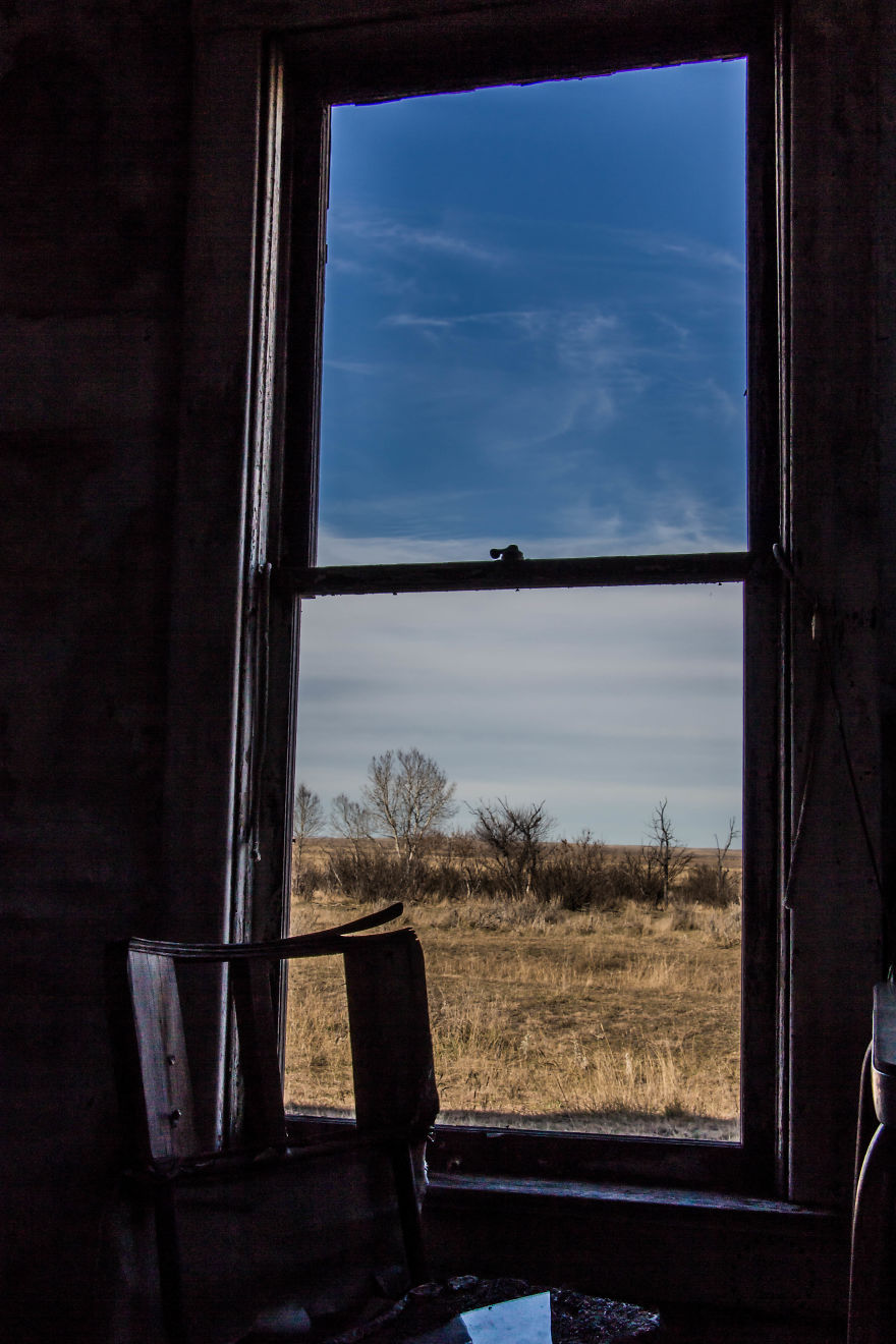 I Photograph The Views From Abandoned Prairie Place’s Doors And Windows I Photograph The Views From Abandoned Prairie Place’s Doors And Windows