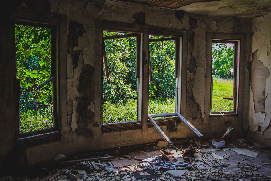 I Photograph The Views From Abandoned Prairie Place’s Doors And Windows I Photograph The Views From Abandoned Prairie Place’s Doors And Windows