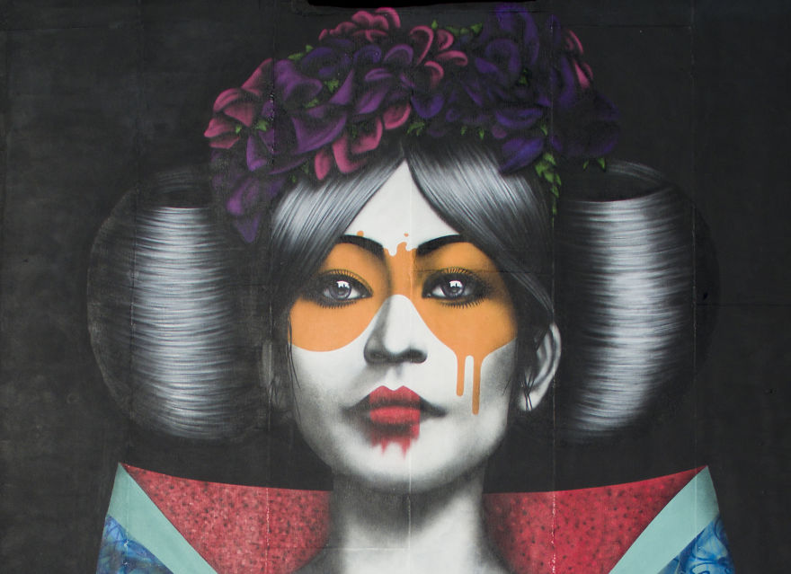 Fin Dac’s New Rooftop Mural In San Francisco Fin Dac’s New Rooftop Mural In San Francisco