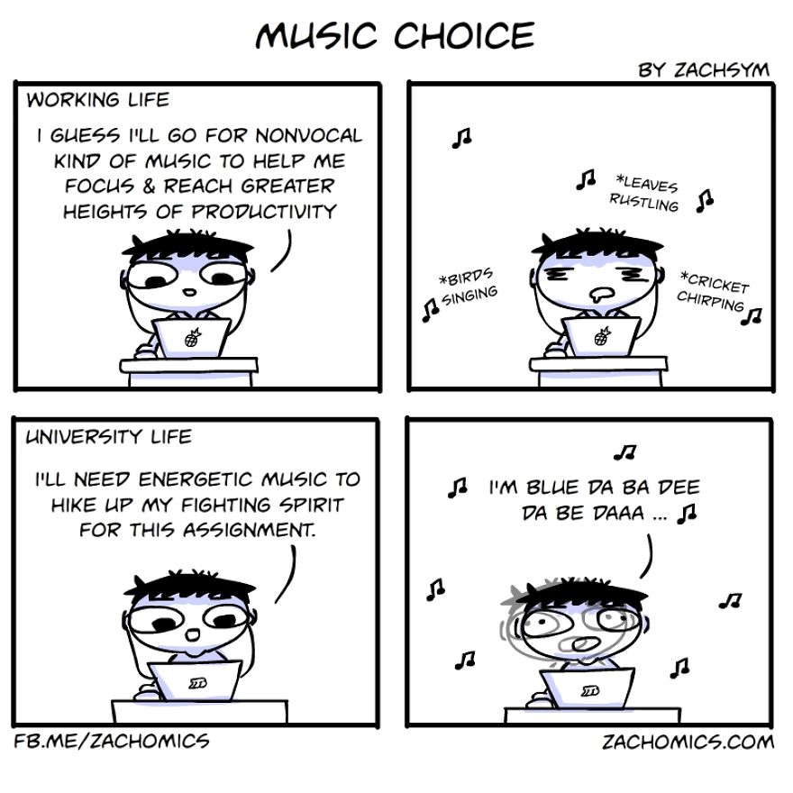 19 Hilarious Comics Showing The Differences Between Working Life And University Life 19 Hilarious Comics Showing The Differences Between Working Life And University Life