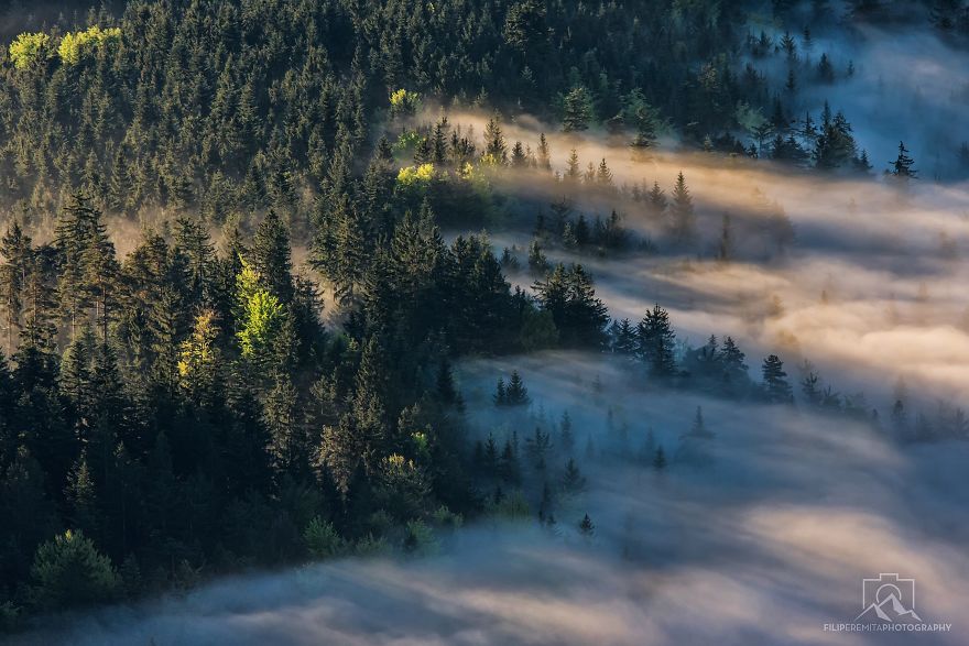 Chasing Sunrays In Upper-Savinjska Valley, Slovenia Chasing Sunrays In Upper-Savinjska Valley, Slovenia