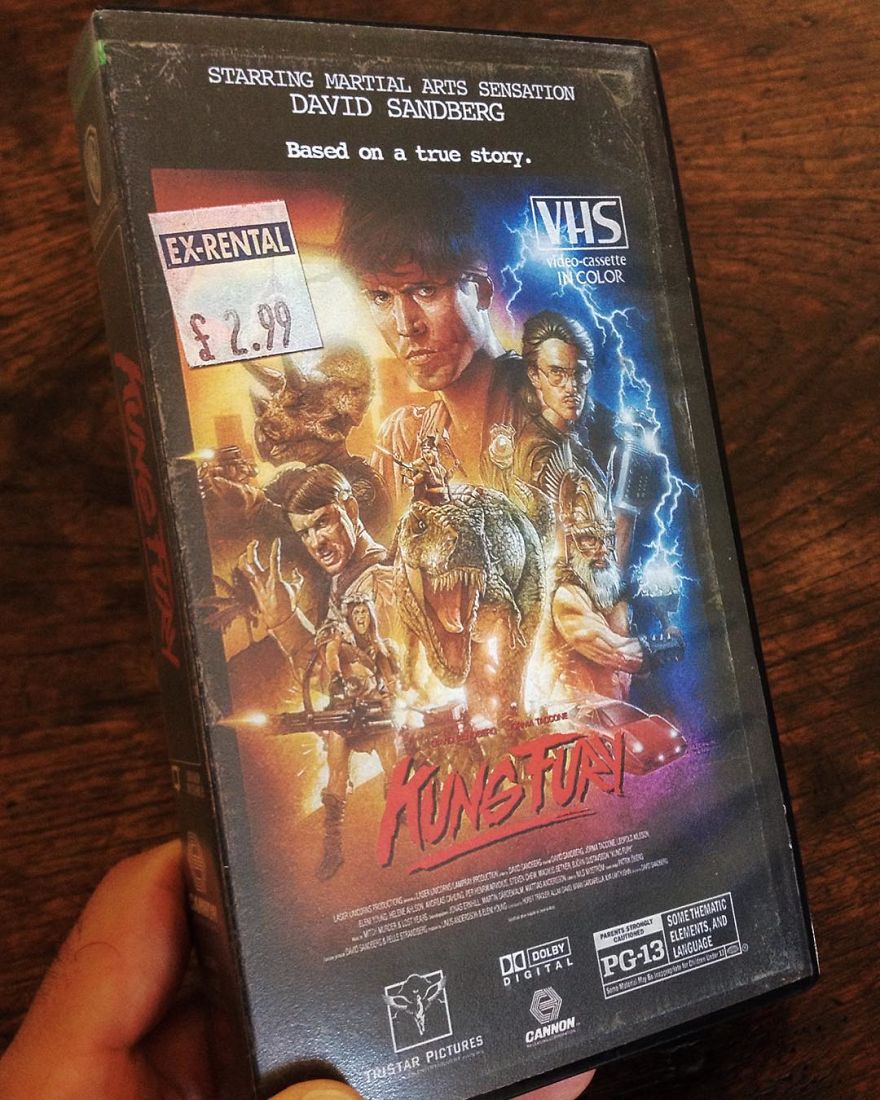 Artist Creates Vhs Covers For Recent Movies And Series And The Result Is Impressive