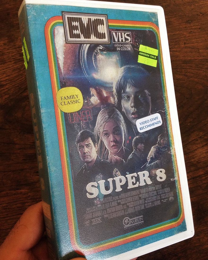Artist Creates Vhs Covers For Recent Movies And Series And The Result Is Impressive