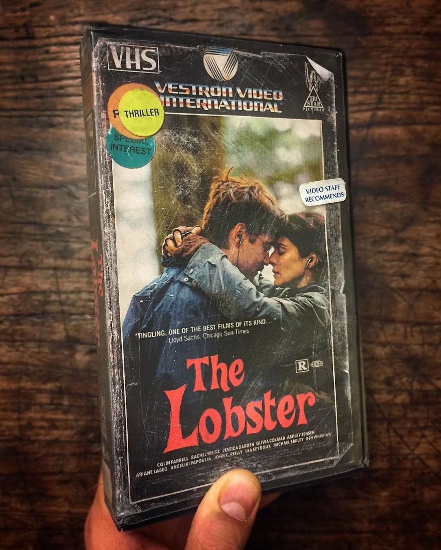Artist Creates Vhs Covers For Recent Movies And Series And The Result Is Impressive
