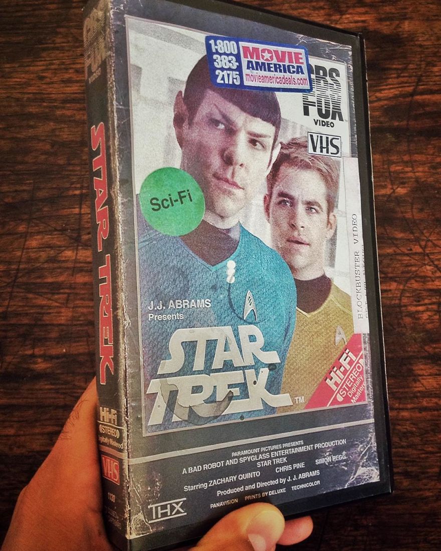 Artist Creates Vhs Covers For Recent Movies And Series And The Result Is Impressive