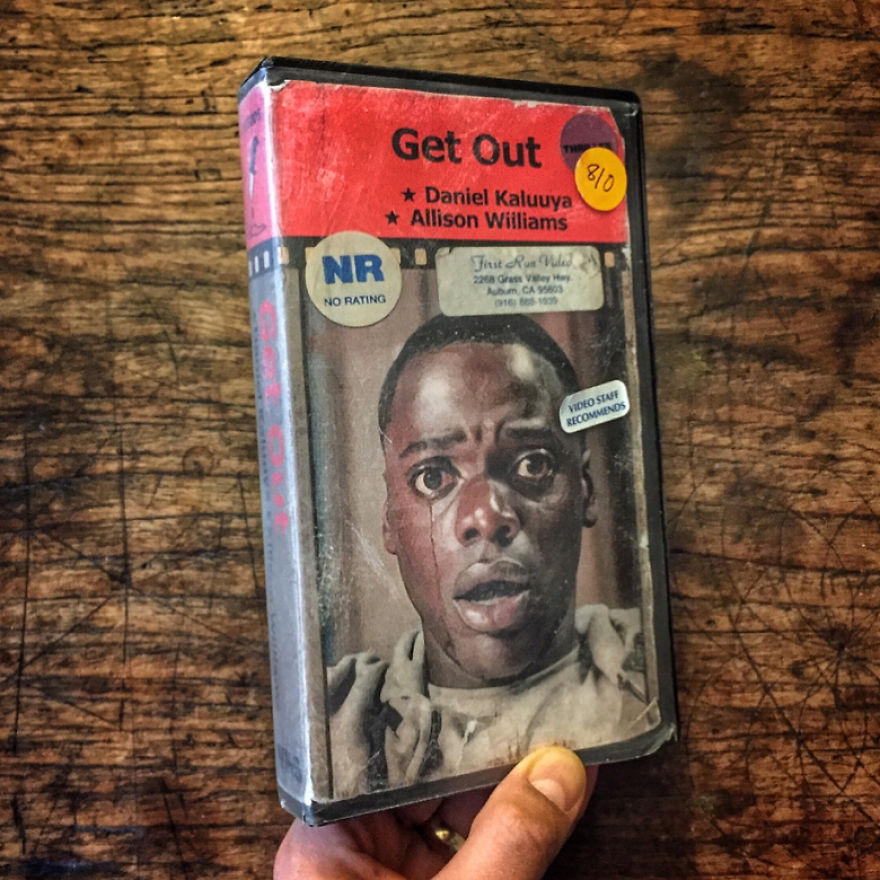 Artist Creates Vhs Covers For Recent Movies And Series And The Result Is Impressive