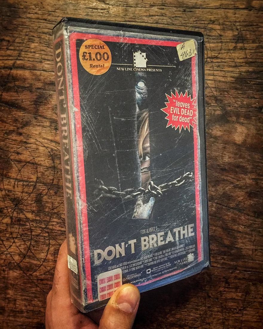 Artist Creates Vhs Covers For Recent Movies And Series And The Result Is Impressive