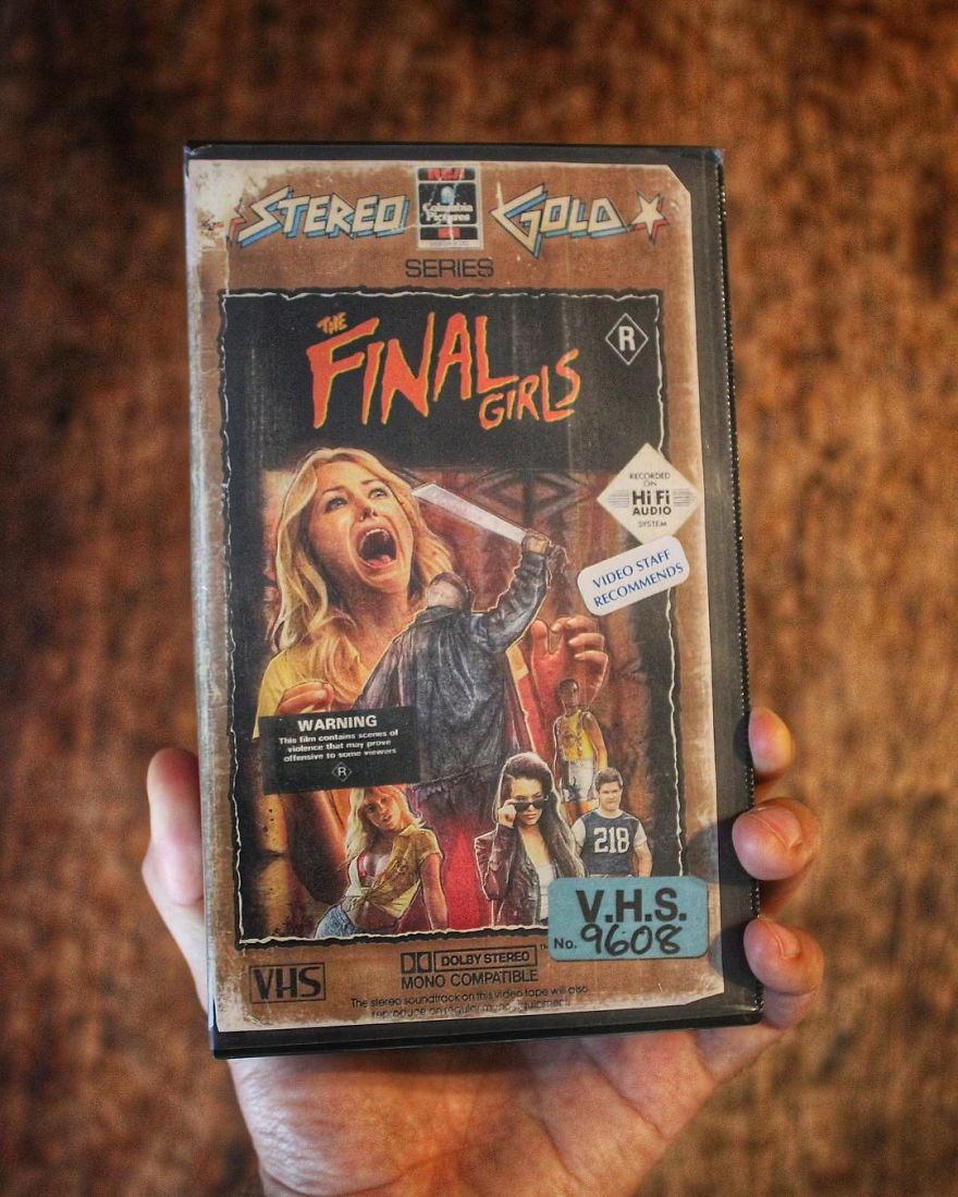 Artist Creates Vhs Covers For Recent Movies And Series And The Result Is Impressive
