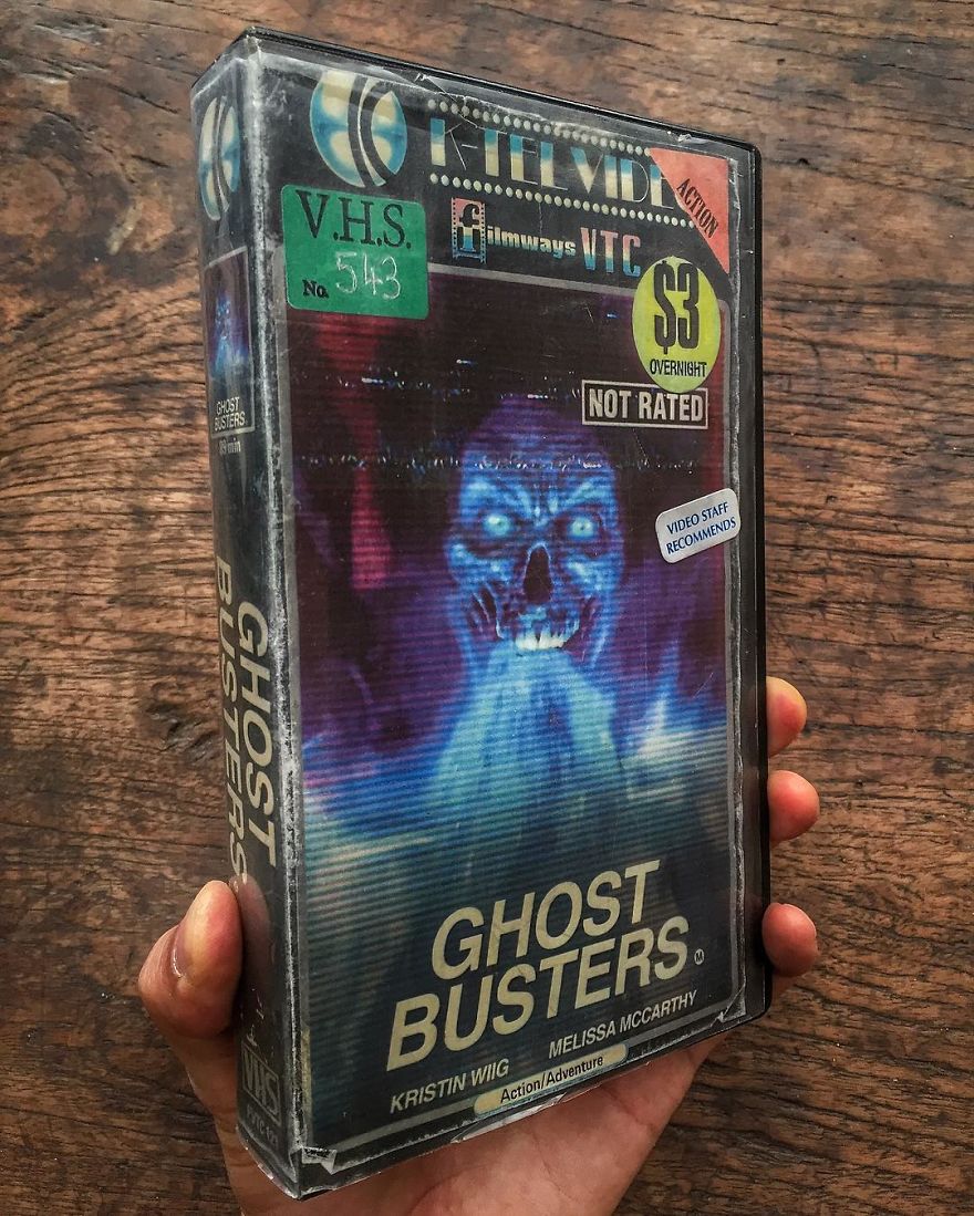 Artist Creates Vhs Covers For Recent Movies And Series And The Result Is Impressive