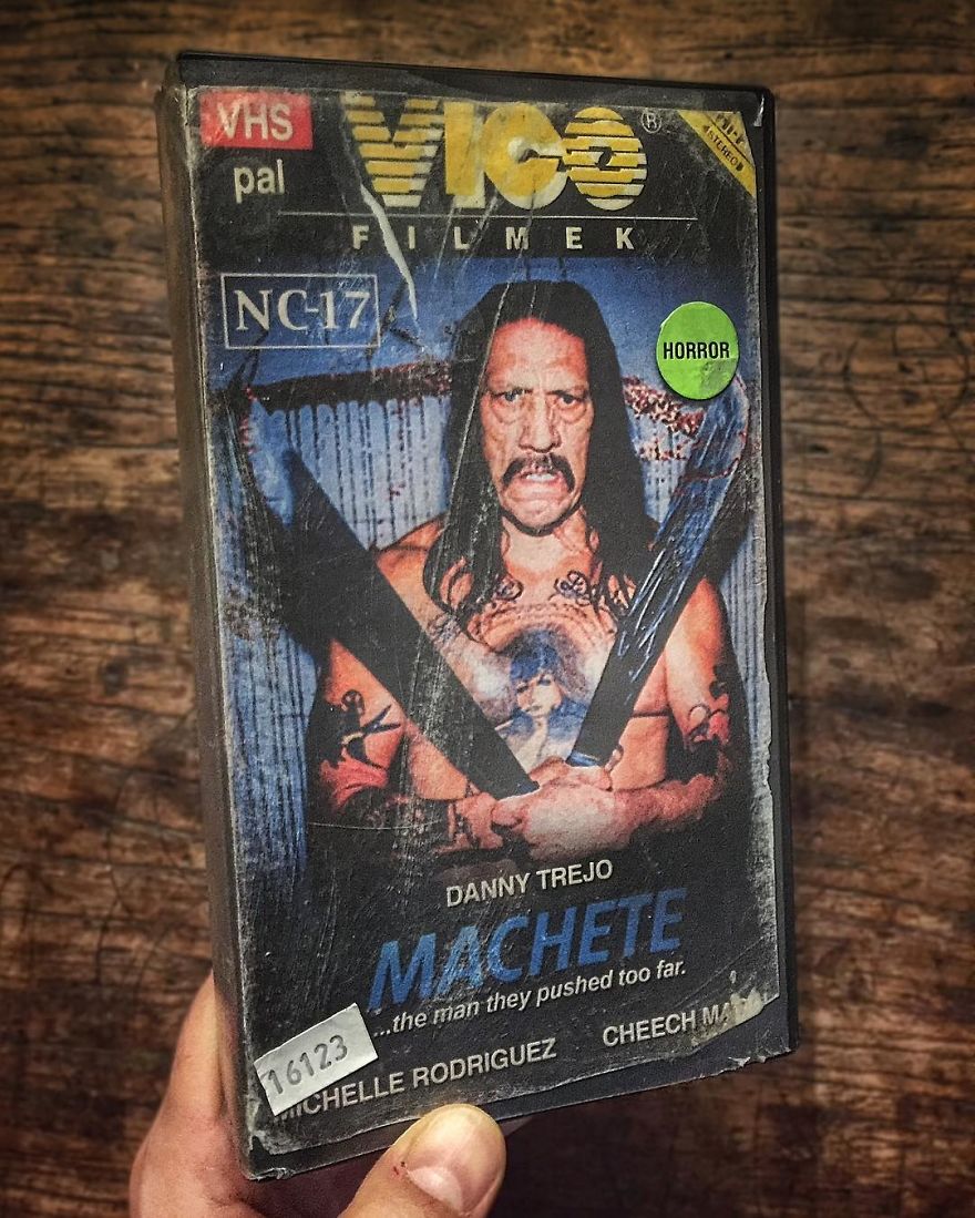 Artist Creates Vhs Covers For Recent Movies And Series And The Result Is Impressive