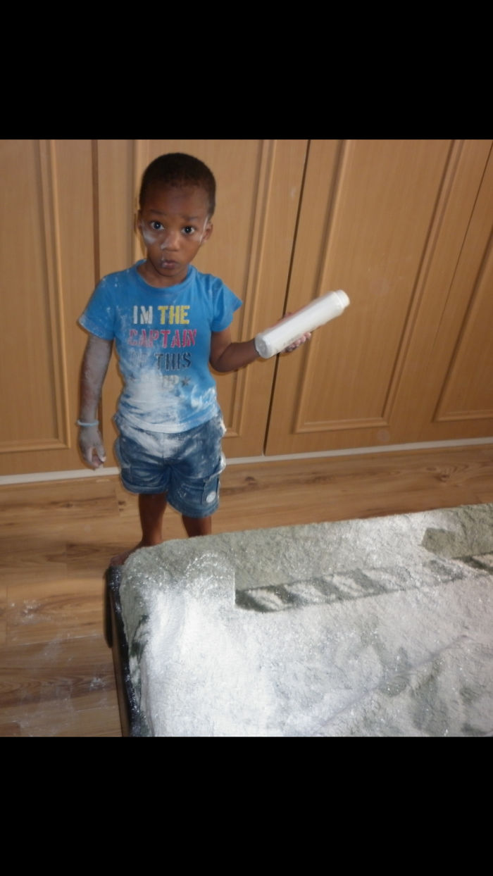 Share what happens when you leave your kids alone