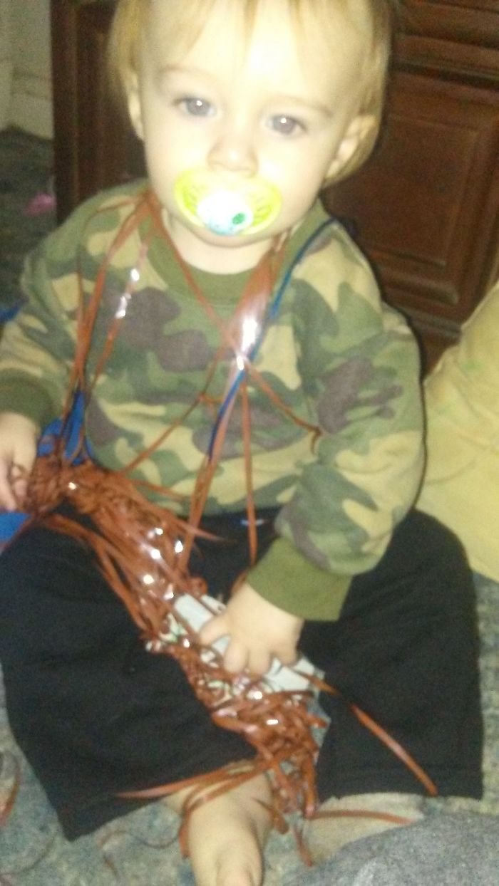 Share what happens when you leave your kids alone