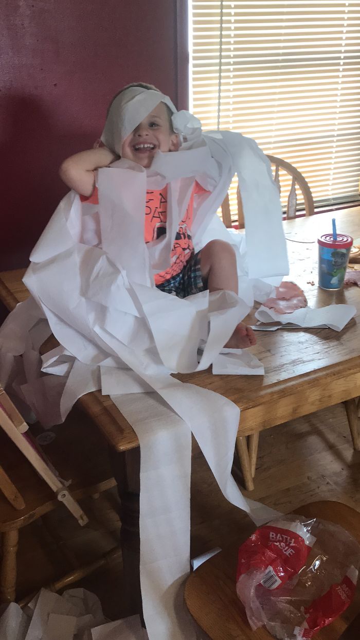 Share what happens when you leave your kids alone