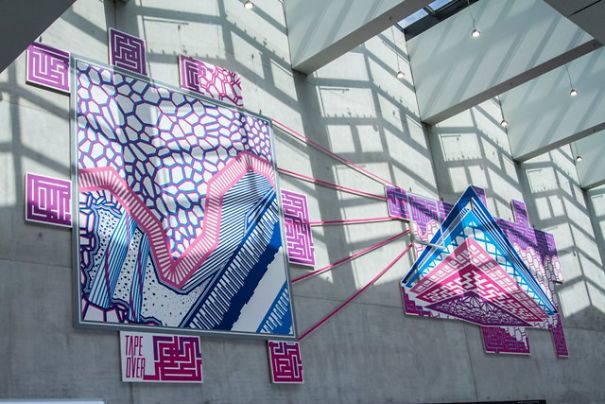 You Won’t Believe What These 6 Artists Did With 3km Of Tape You Won’t Believe What These 6 Artists Did With 3km Of Tape