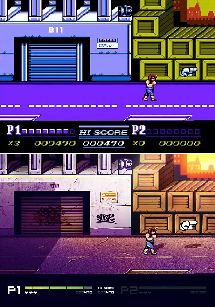 Artist Takes Old NES Games’ Look To Another Level In Photoshop Artist Takes Old NES Games’ Look To Another Level In Photoshop