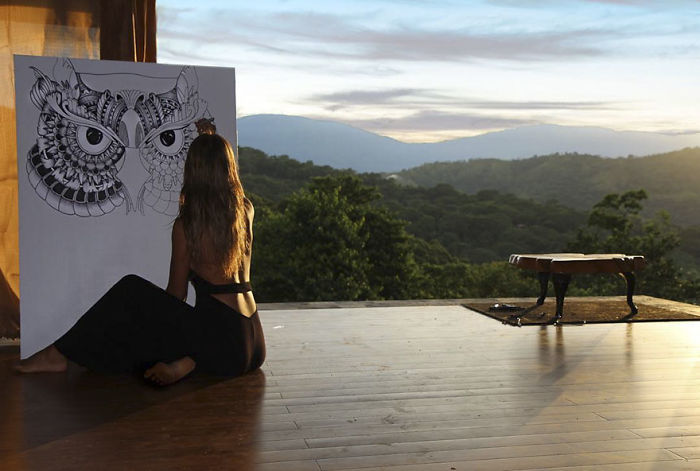 41 Incredibly Detailed Animal Drawings By Faye Halliday