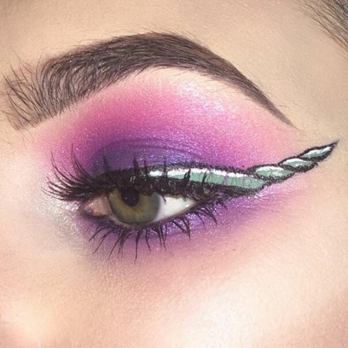 Unicorn Eyeliner Is A Thing Now And It Looks Extra Magical Unicorn Eyeliner Is A Thing Now And It Looks Extra Magical
