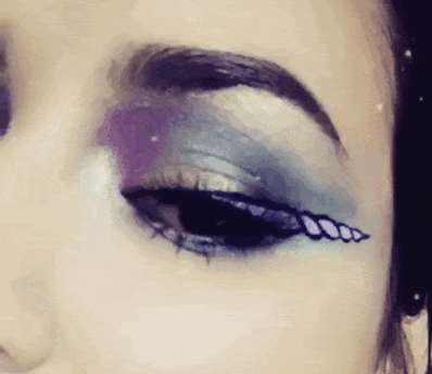 Unicorn Eyeliner Is A Thing Now And It Looks Extra Magical Unicorn Eyeliner Is A Thing Now And It Looks Extra Magical