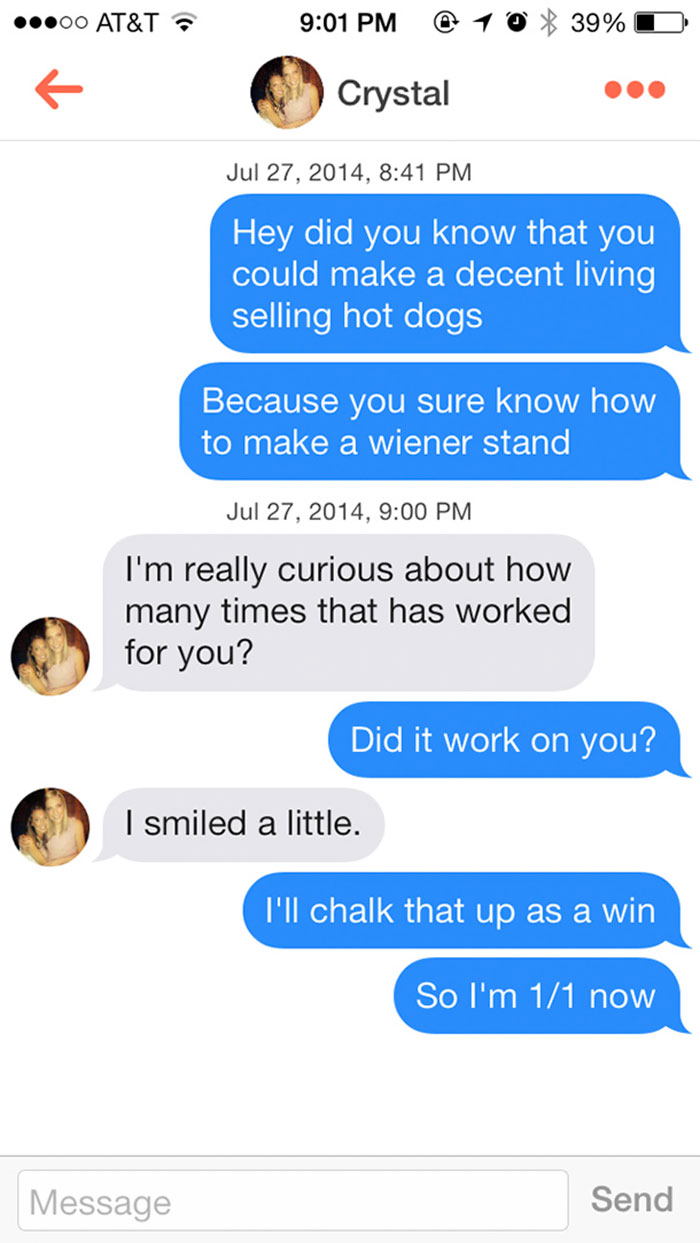 109 Brilliant Tinder Puns That Totally Deserve A Date, But Don’t Always Work As Expected 109 Brilliant Tinder Puns That Totally Deserve A Date, But Don’t Always Work As Expected