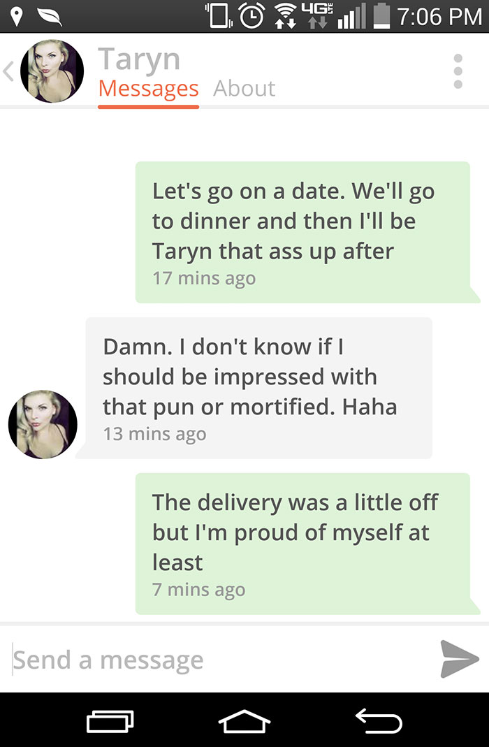 109 Brilliant Tinder Puns That Totally Deserve A Date, But Don’t Always Work As Expected 109 Brilliant Tinder Puns That Totally Deserve A Date, But Don’t Always Work As Expected