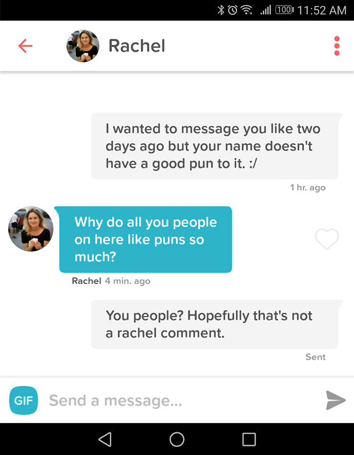 109 Brilliant Tinder Puns That Totally Deserve A Date, But Don’t Always Work As Expected 109 Brilliant Tinder Puns That Totally Deserve A Date, But Don’t Always Work As Expected