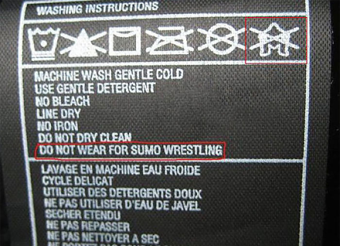 50 Of The Funniest Clothing Tags Ever