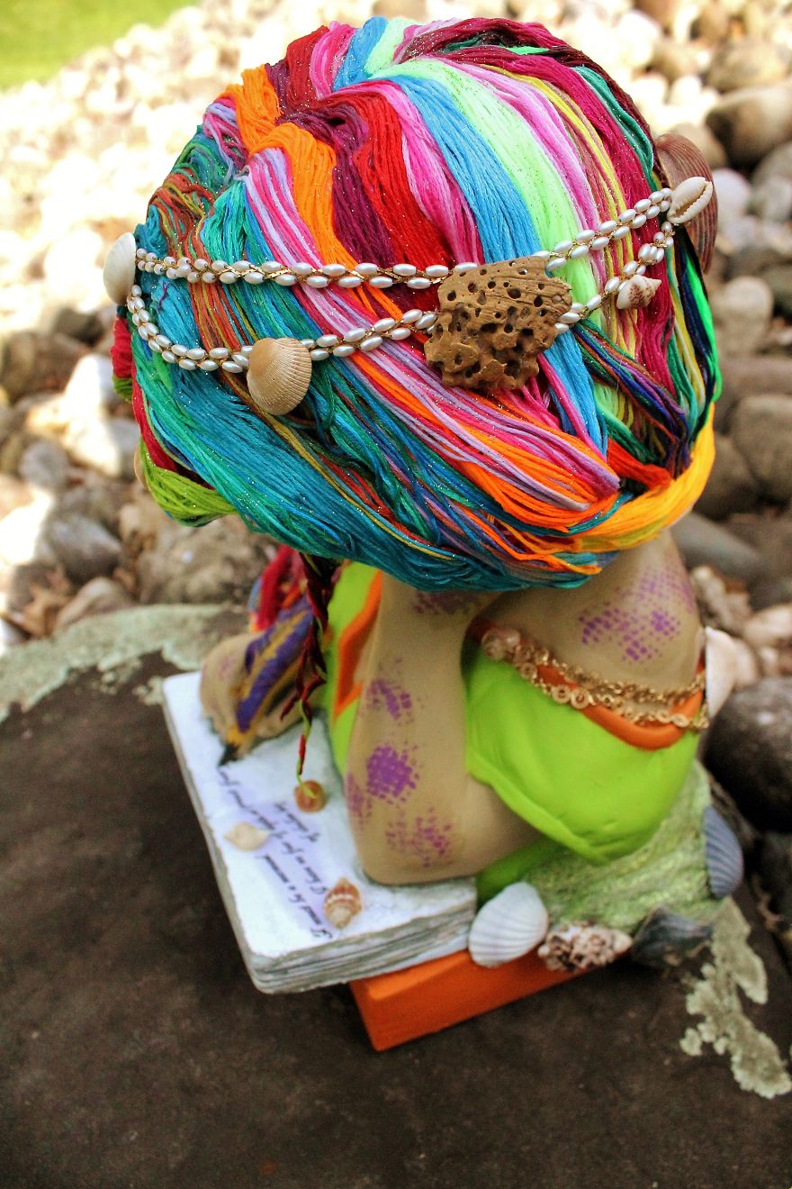 I Brought Out This Bust Statue’s Inner Mermaid I Brought Out This Bust Statue’s Inner Mermaid