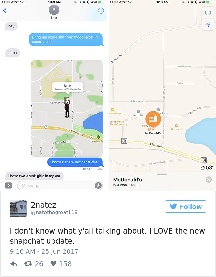Snapchat Introduces New Map Update, And Here’s 46 Of The Funniest Reactions To It Snapchat Introduces New Map Update, And Here’s 46 Of The Funniest Reactions To It